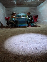 Underground coper pedy camping