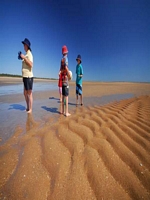 Beach camping