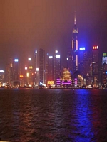 Hong Kong by night