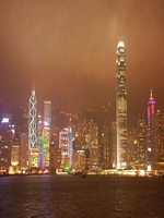 Hong Kong by night
