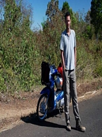 Fahrt auf Bolaven Plateau