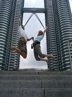 in KL bei Petronas