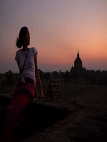 Sunset over Bagan