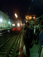 going to UB arrival of train 