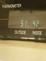 very hot day