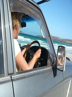 Isabels beach driving lesson